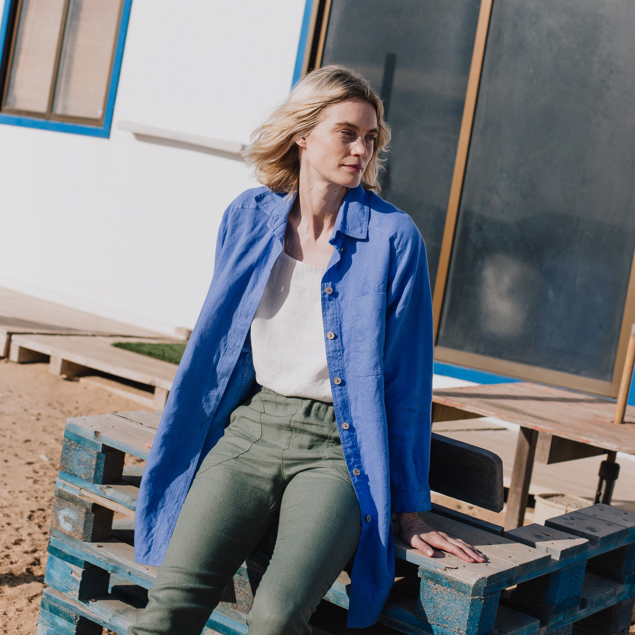 Linen Tops & Shirts for Women (Made-To-Order)