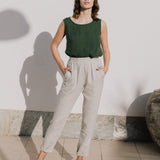 ATHENS-2 linen pants