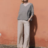 HIDA classic linen pants