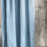 Linen CURTAIN in Swedish Blue / 1 PANEL