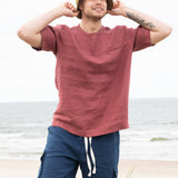 Men’s linen t-shirt BURNIE