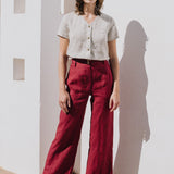 SARAH fit and flare pants