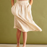 SION light weight linen skirt