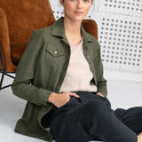 CALICO-2 linen jacket