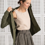 CALICO-2 linen jacket