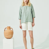 JANUARY loose linen top (SS24)