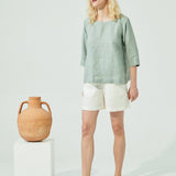 JANUARY loose linen top (SS24)