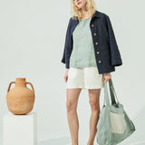 JANUARY loose linen top (SS24)