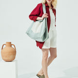 LIVORNO-2 oversized linen collar shirt (SS24)