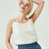 RIMINI cami linen top (SS24)