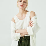 PORTO linen tank top (SS24)