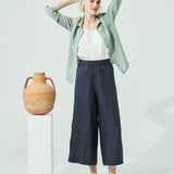 Maxi WELS wide leg linen pants (SS24)