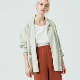 Maxi WELS wide leg linen pants (SS24)