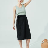 PORTO linen tank top (SS24)