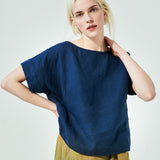 GORDES boxy linen top (SS24)