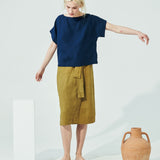 GORDES boxy linen top (SS24)