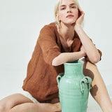 JANUARY loose linen top (SS24)
