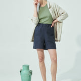MAIN casual linen shorts (SS24)