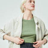 VICTORIA-2 oversized linen jacket (SS24)