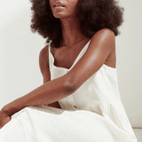 SARAH button down slip linen dress (SS24)