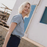 DOOLIN high-waisted linen pants