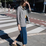 R: PUGLIA linen pants (Size: M; Color: Moss Green)