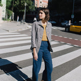 R: PUGLIA linen pants (Size: XS; Color: Admiral Blue)