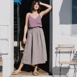 SORRENTO linen slip top