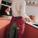 Adjustable Bib Linen Apron