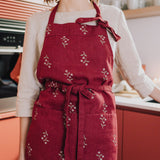 Adjustable Bib Linen Apron