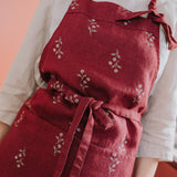 Adjustable Bib Linen Apron