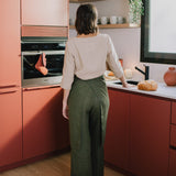 Adjustable Bib Linen Apron