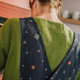 Midi Cross Back Linen Apron