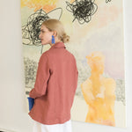 CALICO-2 linen jacket - notPERFECTLINEN EU