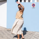 Linen skirt SION in light weight linen