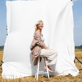 LIVORNO oversized linen shirt - notPERFECTLINEN EU