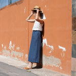 Maxi WELS wide leg linen pants - notPERFECTLINEN EU