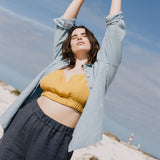 Maxi WELS wide leg linen pants - notPERFECTLINEN EU