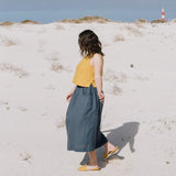 BAY cropped linen top - notPERFECTLINEN EU