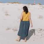 BAY cropped linen top - notPERFECTLINEN EU