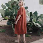 BERLIN oversized linen dress - notPERFECTLINEN EU