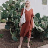 BERLIN oversized linen dress - notPERFECTLINEN EU