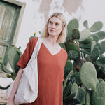 BERLIN oversized linen dress - notPERFECTLINEN EU