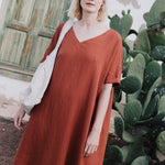 BERLIN oversized linen dress - notPERFECTLINEN EU
