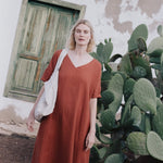 BERLIN oversized linen dress - notPERFECTLINEN EU