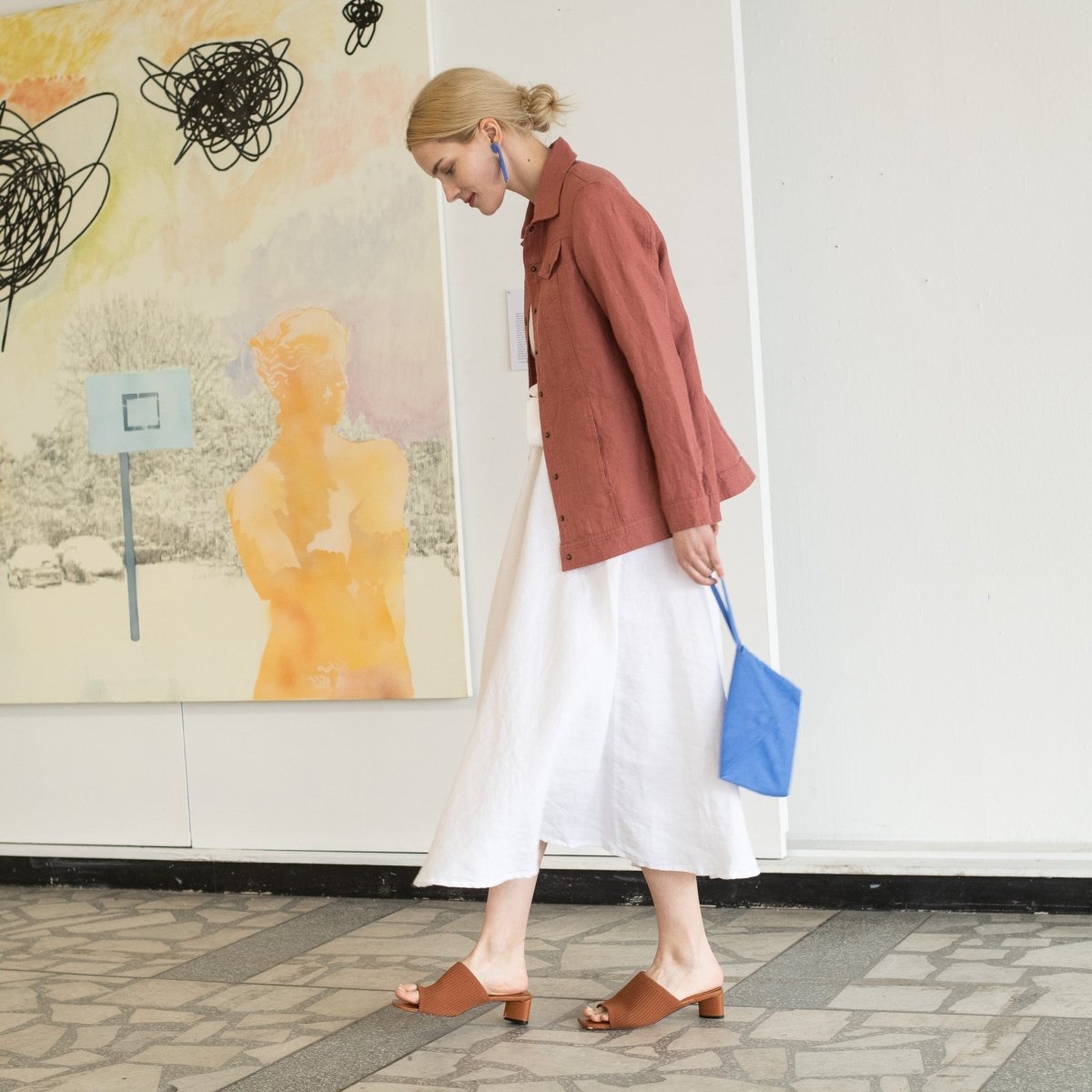 CALICO-2 linen jacket - notPERFECTLINEN EU