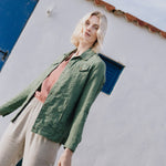 CALICO-2 linen jacket - notPERFECTLINEN EU