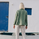 CALICO-2 linen jacket - notPERFECTLINEN EU