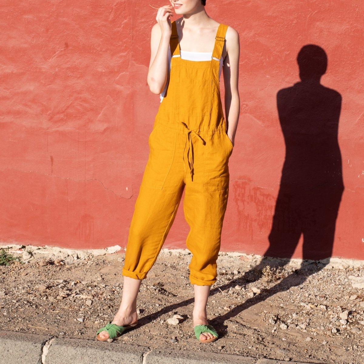 EVEREST linen jumpsuit - notPERFECTLINEN EU