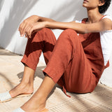 EVEREST linen jumpsuit - notPERFECTLINEN EU